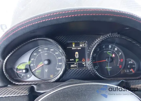 2017 Maserati Granturismo Mc/Mc Centennial/Sport из США, поврежденный, VIN ZAM45VLAXH0225621